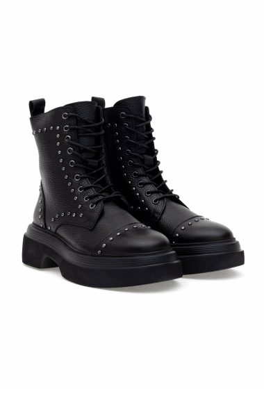 بوت  سیاه  استاندارد  زنانه یو اس پولو | US POLO ASSN