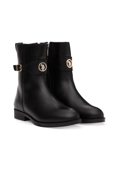 بوت  سیاه  استاندارد  زنانه یو اس پولو | US POLO ASSN