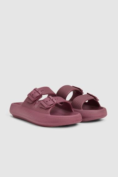 دمپایی  آلبالویی  استاندارد  زنانه یو اس پولو | US POLO ASSN