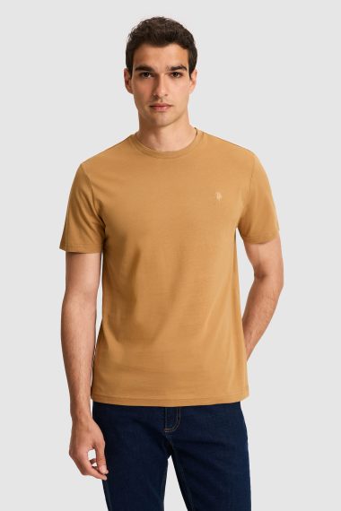 تی شرت یقه گرد  نارگیلی  رگولار  مردانه یو اس پولو | US POLO ASSN