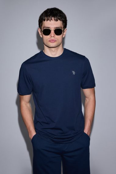 تی شرت  لاجورد  رگولار  مردانه یو اس پولو | US POLO ASSN