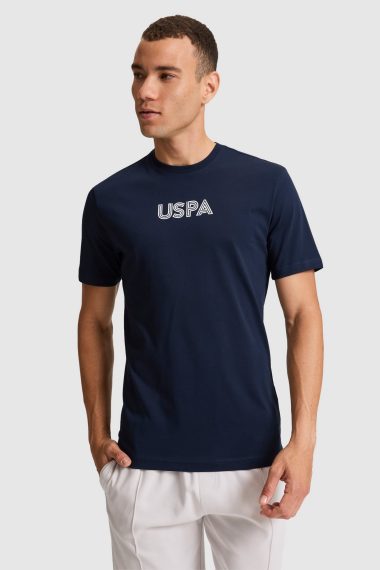 تی شرت یقه گرد  لاجورد  رگولار  مردانه یو اس پولو | US POLO ASSN