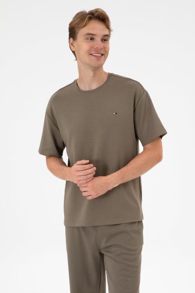 تی شرت یقه گرد یقه گرد ویزون  ریلکس  مردانه یو اس پولو | US POLO ASSN