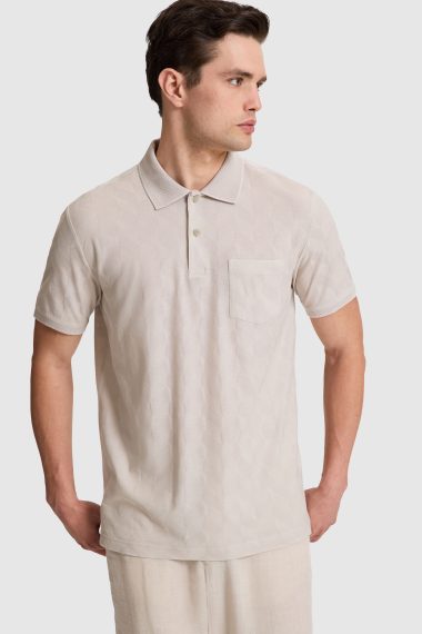 پولوشرت  خاکستری  رگولار  مردانه یو اس پولو | US POLO ASSN