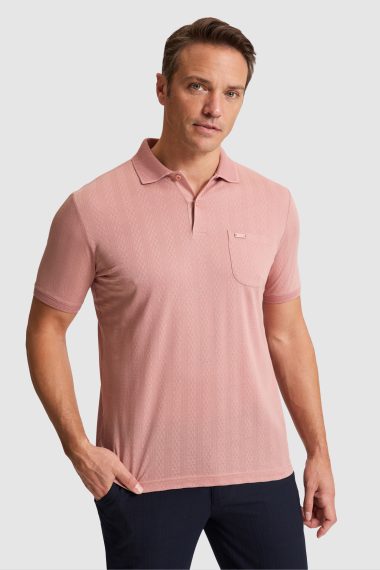 پولوشرت  صورتی  رگولار  مردانه یو اس پولو | US POLO ASSN