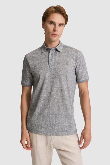 پولوشرت  خاکستری  رگولار  مردانه یو اس پولو | US POLO ASSN