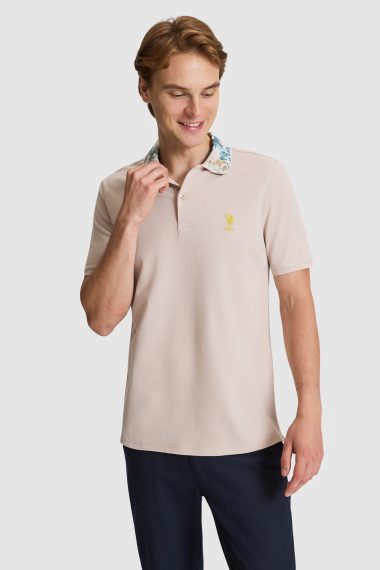 پولوشرت  خاکستری  رگولار  مردانه یو اس پولو | US POLO ASSN