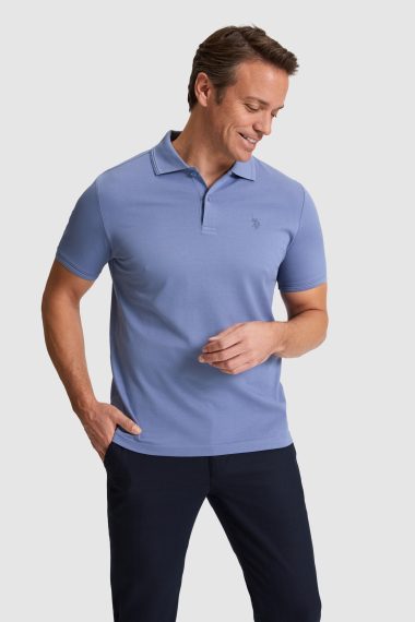 پولوشرت  نیلی  رگولار  مردانه یو اس پولو | US POLO ASSN