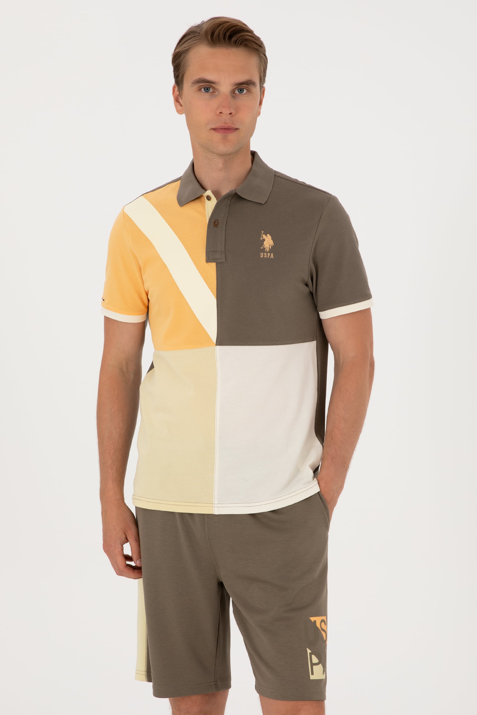پولوشرت یقه پولو ویزون رگولار مردانه یو اس پولو | US POLO ASSN