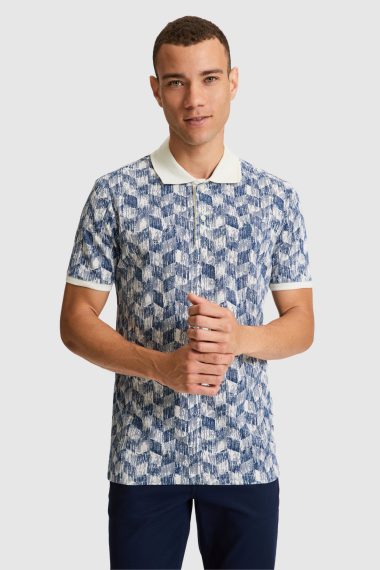 پولوشرت  لاجورد روشن  رگولار  مردانه یو اس پولو | US POLO ASSN