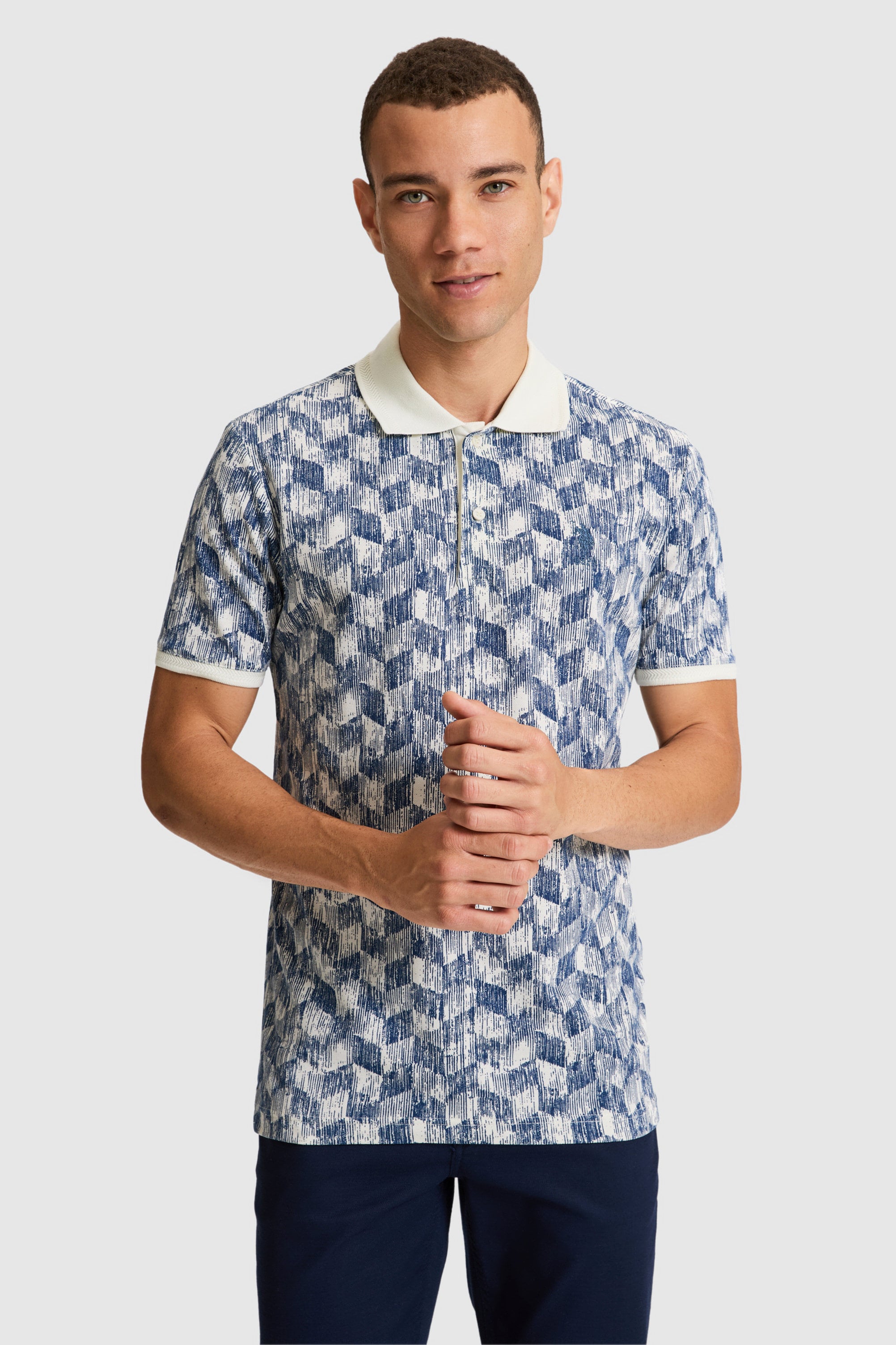 پولوشرت لاجورد روشن رگولار مردانه یو اس پولو | US POLO ASSN