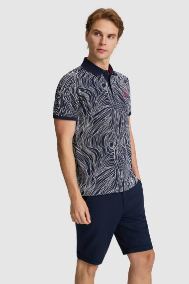 پولوشرت  لاجورد  رگولار  مردانه یو اس پولو | US POLO ASSN