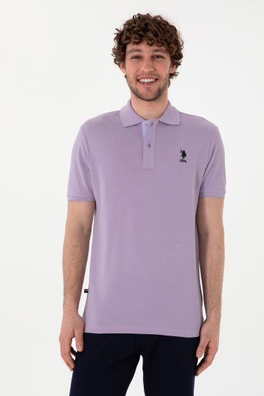 پولوشرت یقه پیراهنی یاسی  رگولار آستین کوتاه مردانه یو اس پولو | US POLO ASSN