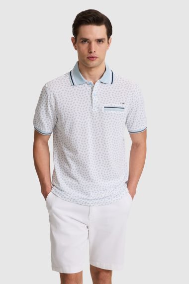 تی شرت  سورمه ای روشن  رگولار  مردانه یو اس پولو | US POLO ASSN