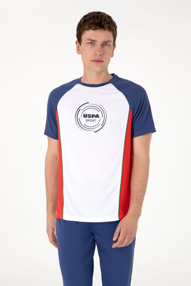 تی شرت یقه گرد  قرمز  رگولار  مردانه یو اس پولو | US POLO ASSN