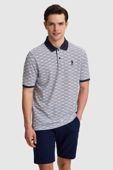 پولوشرت  لاجورد  رگولار  مردانه یو اس پولو | US POLO ASSN