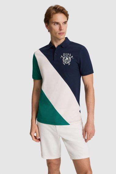 پولوشرت  لاجورد  رگولار  مردانه یو اس پولو | US POLO ASSN