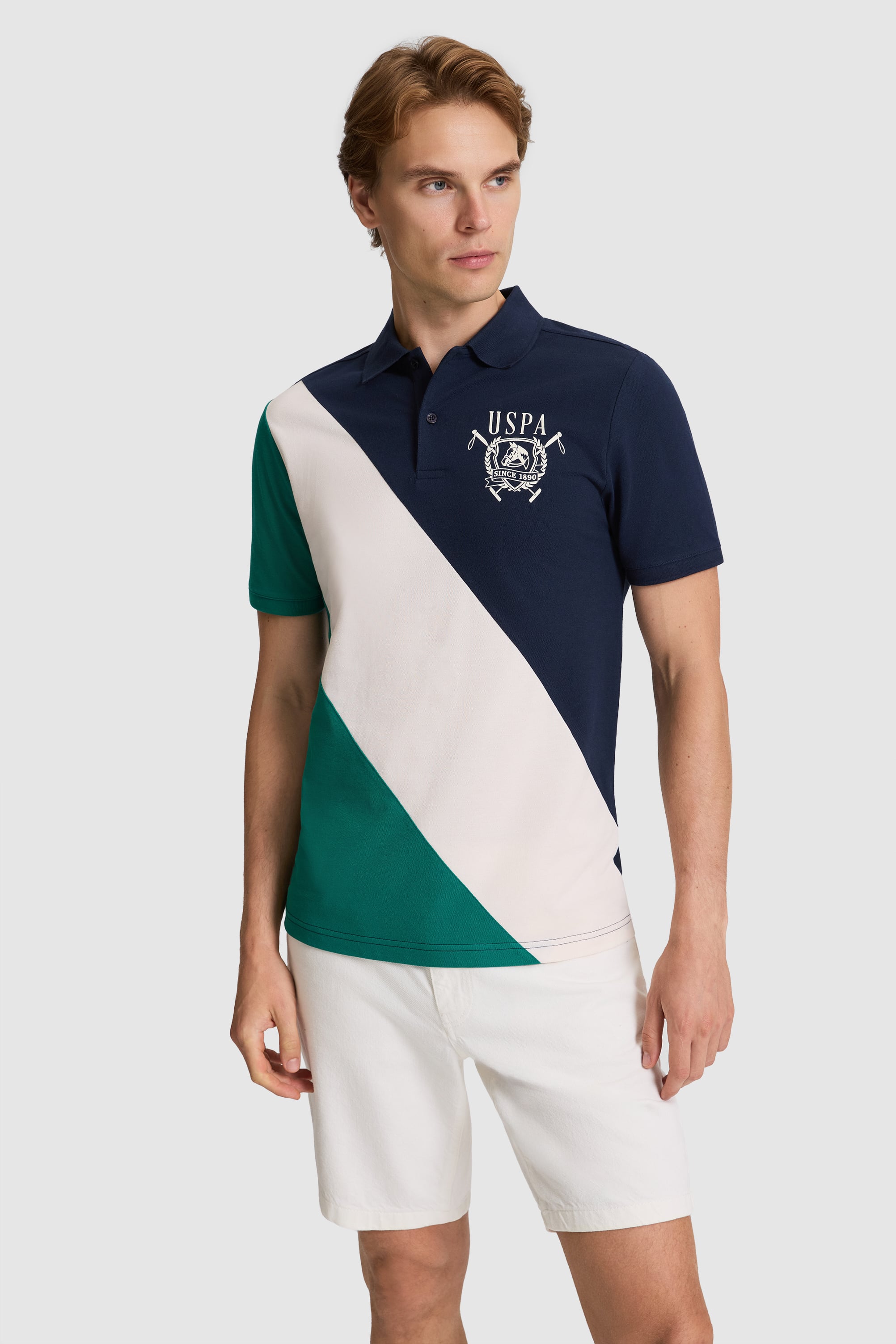 پولوشرت لاجورد رگولار مردانه یو اس پولو | US POLO ASSN