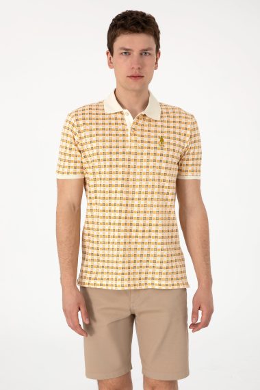 پولوشرت  سفید  رگولار  مردانه یو اس پولو | US POLO ASSN