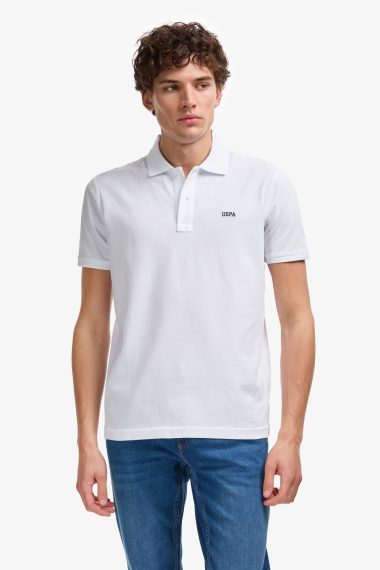 پولوشرت  سفید  رگولار  مردانه یو اس پولو | US POLO ASSN